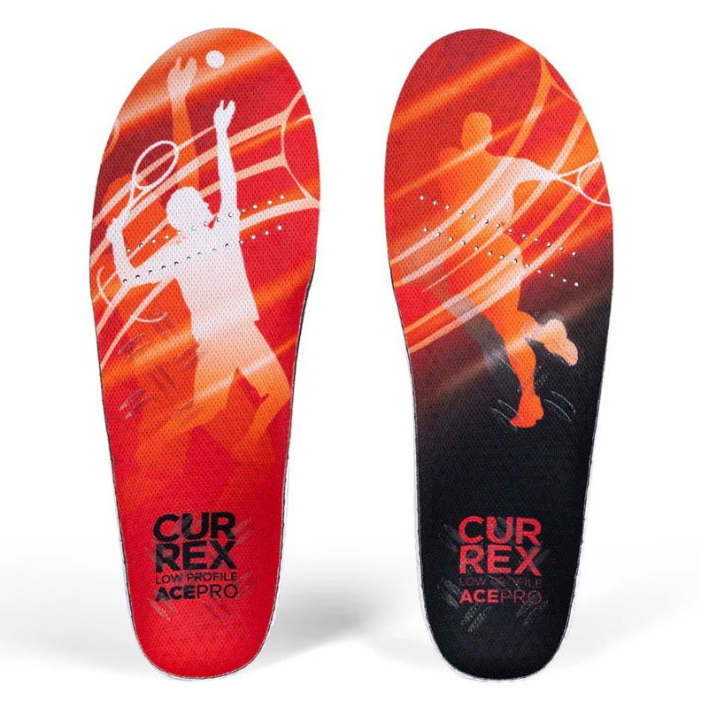 Currex Tennis Acepro Loiw (red) Insole