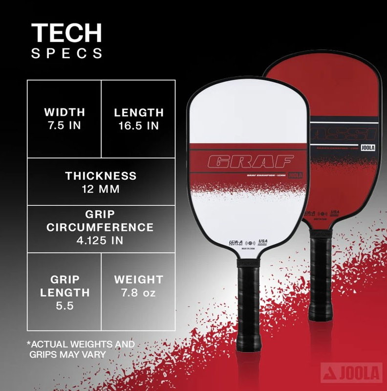 Joola Agassi/graf Champion Pickleball Paddle Set