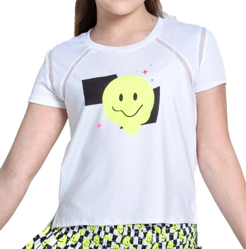 Lucky In Love Highly Smiley Girls' Top