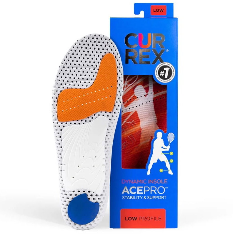 Currex Tennis Acepro Loiw (red) Insole