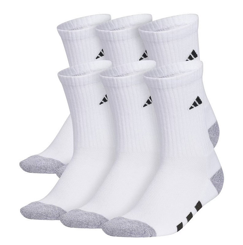 Adidas 6 Pack Crew Junior Socks