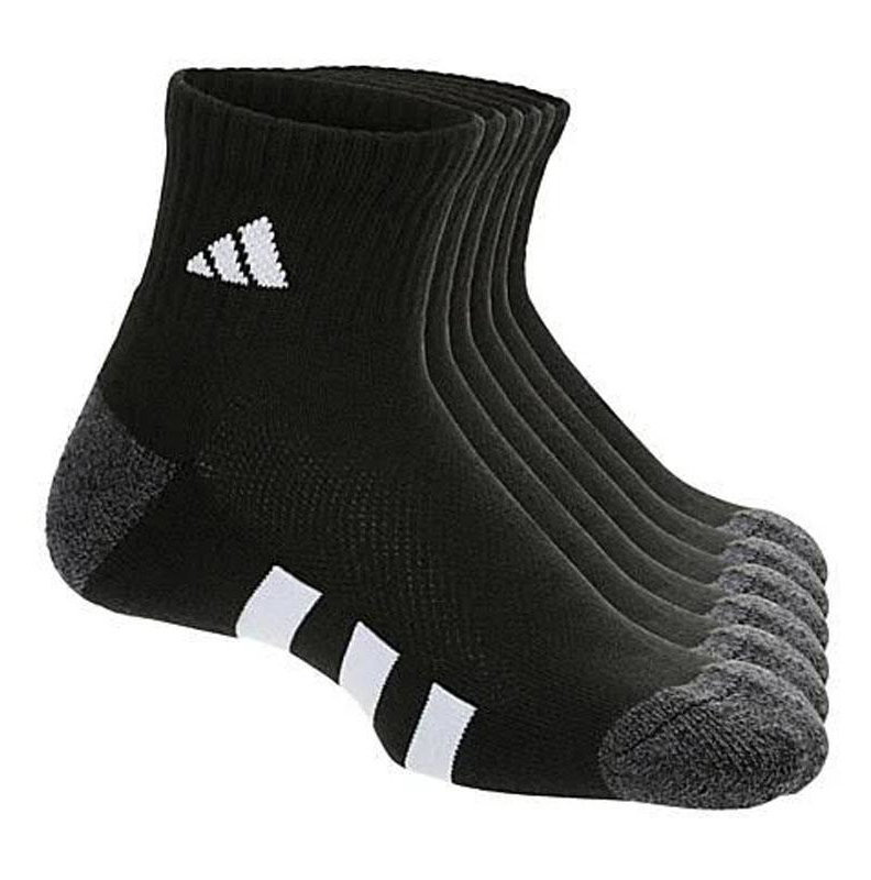 Adidas 6 Pack Quarter Junior Socks
