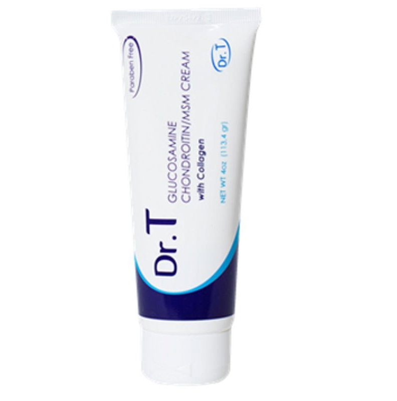 Dr. T Glucosamine Chondroitin Collagen Cream 4.23oz
