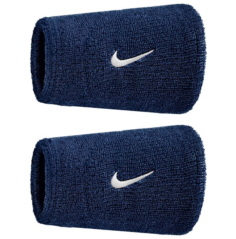 Nike Swoosh Classic Doublewide 2pk Wristband