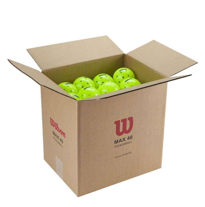 Wilson Max 40 Outdoor 3 Pack Pickleball Ball