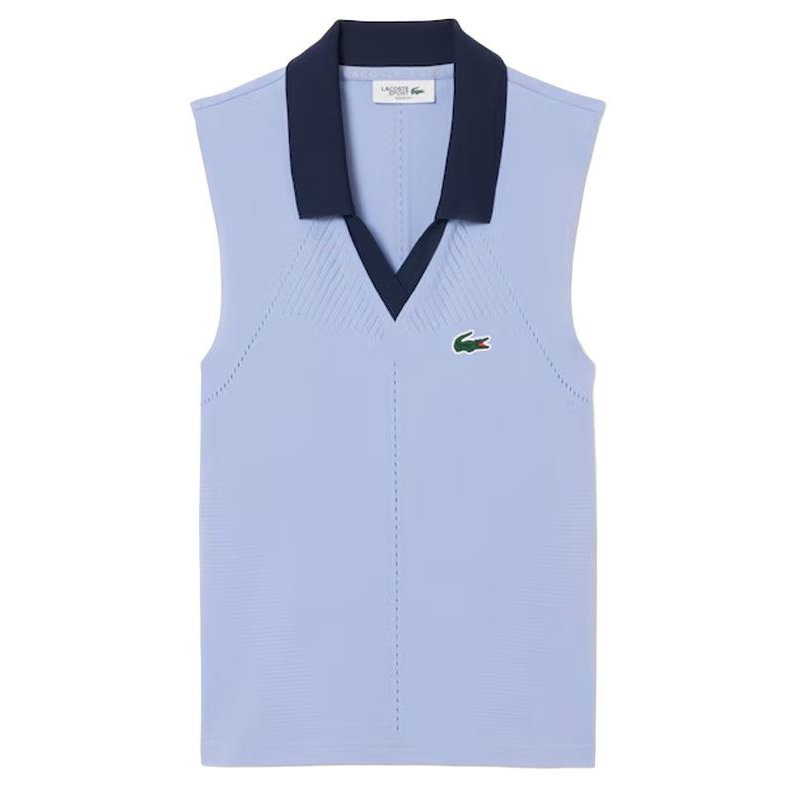 Lacoste Players On Court Sleeveless Women's Polo