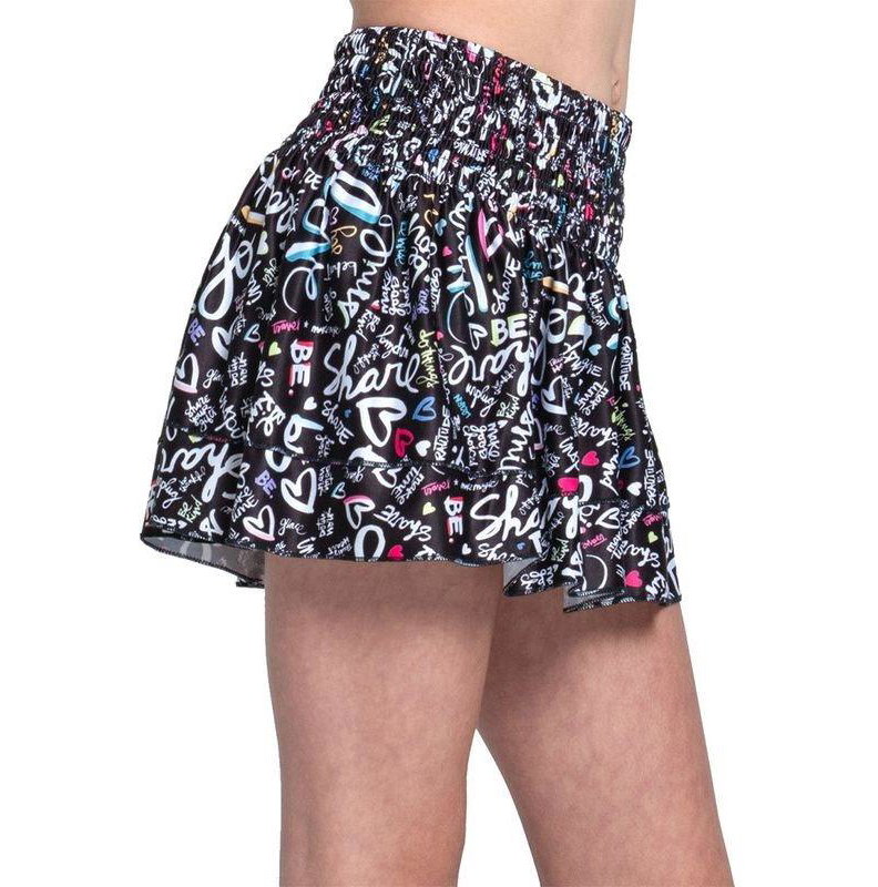 Lucky In Love Novelty Love Letter Girls' Skirt