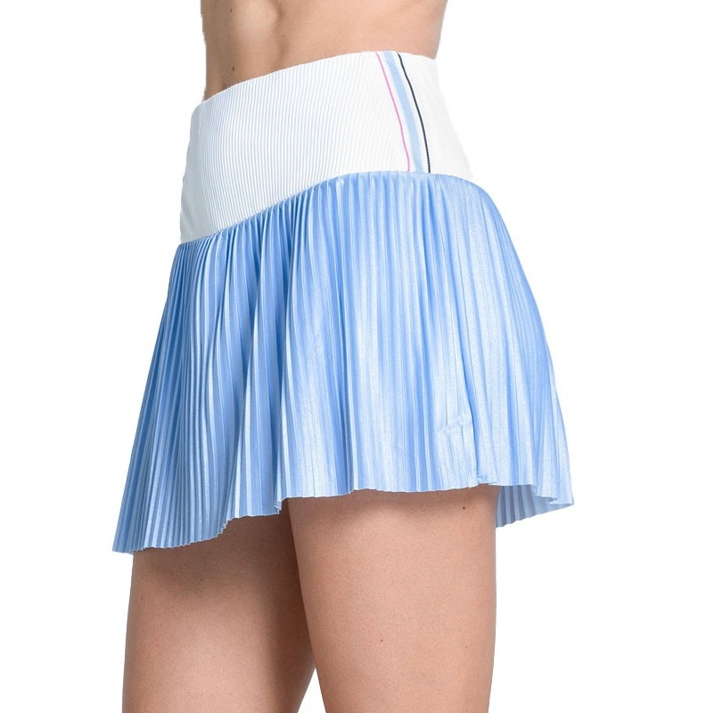 Lucky In Love Got The Blues Pleated 14" Women's Skirt