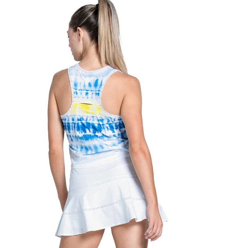 Lucky In Love Shibori Wave Women's Tank