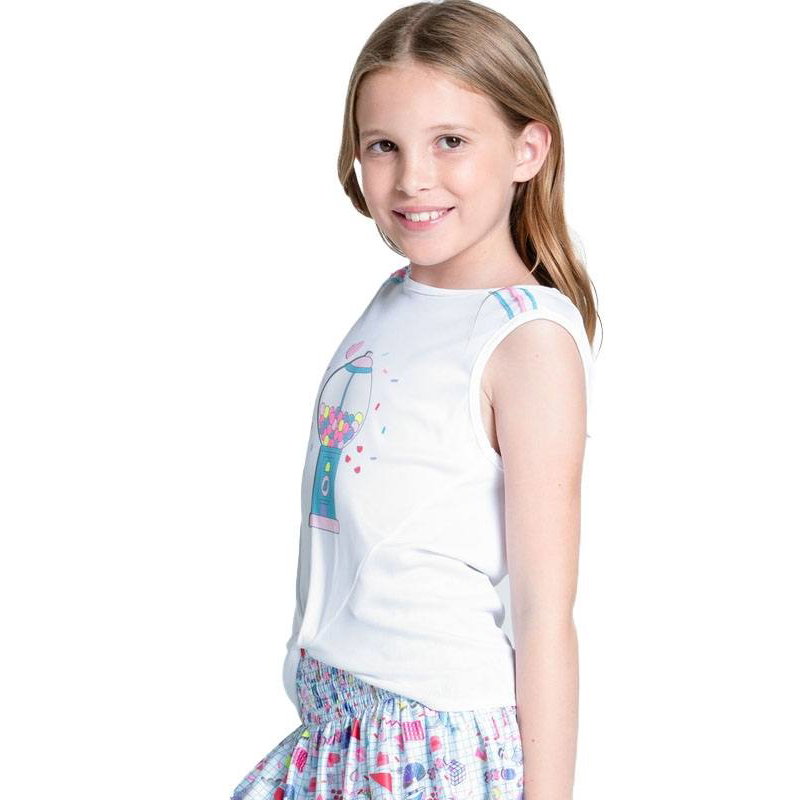 Lucky In Love Gumball Girls' Tank