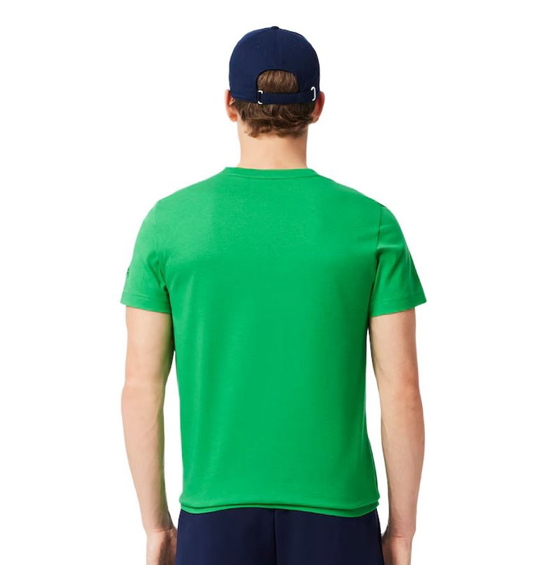 Lacoste Novak Fan Capsule Kit Men's Tee And Cap