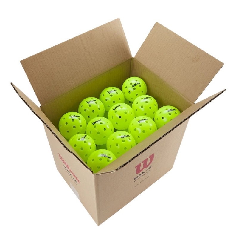 Wilson Max 40 Outdoor 3 Pack Pickleball Ball