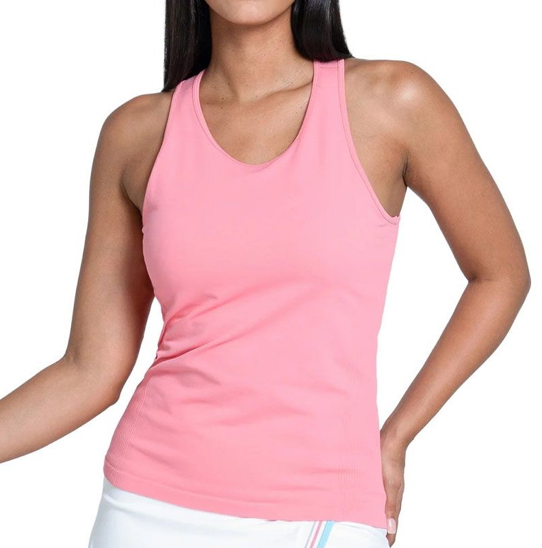 Lucky In Love Seamless High Neck Women's Tennis Tank