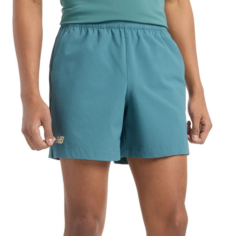New Balance Tournament Seersucker 5" Men's Tennis Short