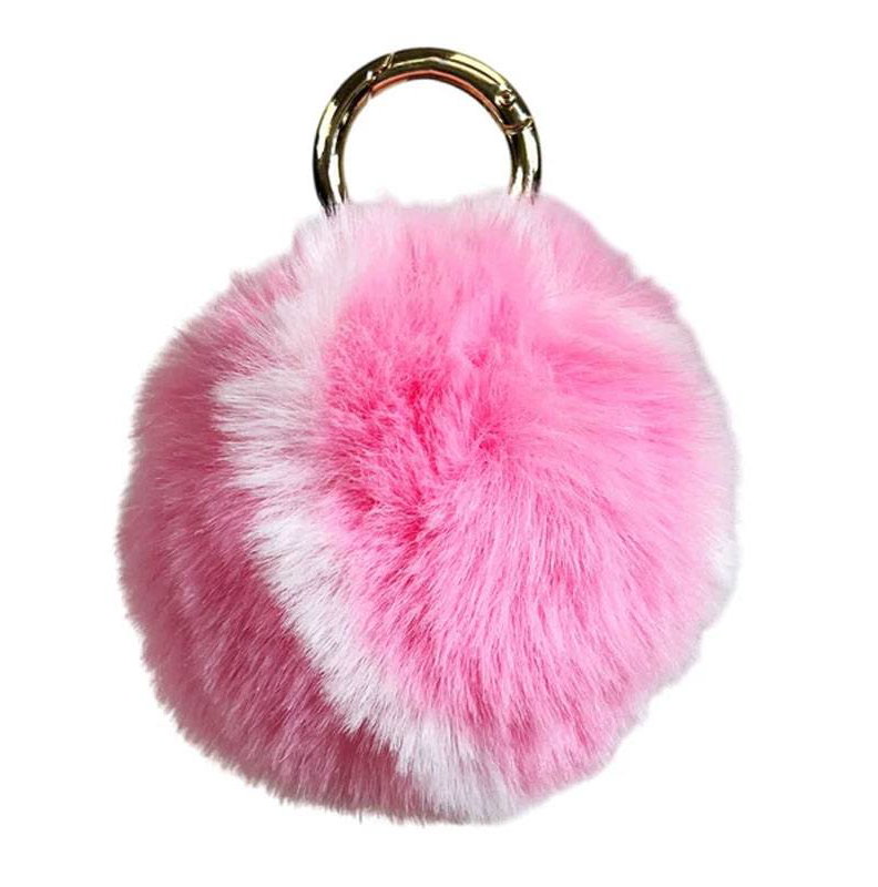 Racquetinc Furry Tennis Ball Keychain