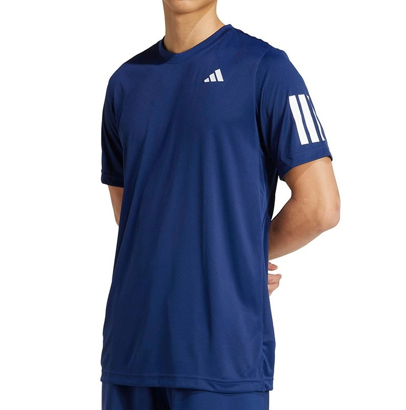 adidas Club 3-Stripe Men's Tennis Tee