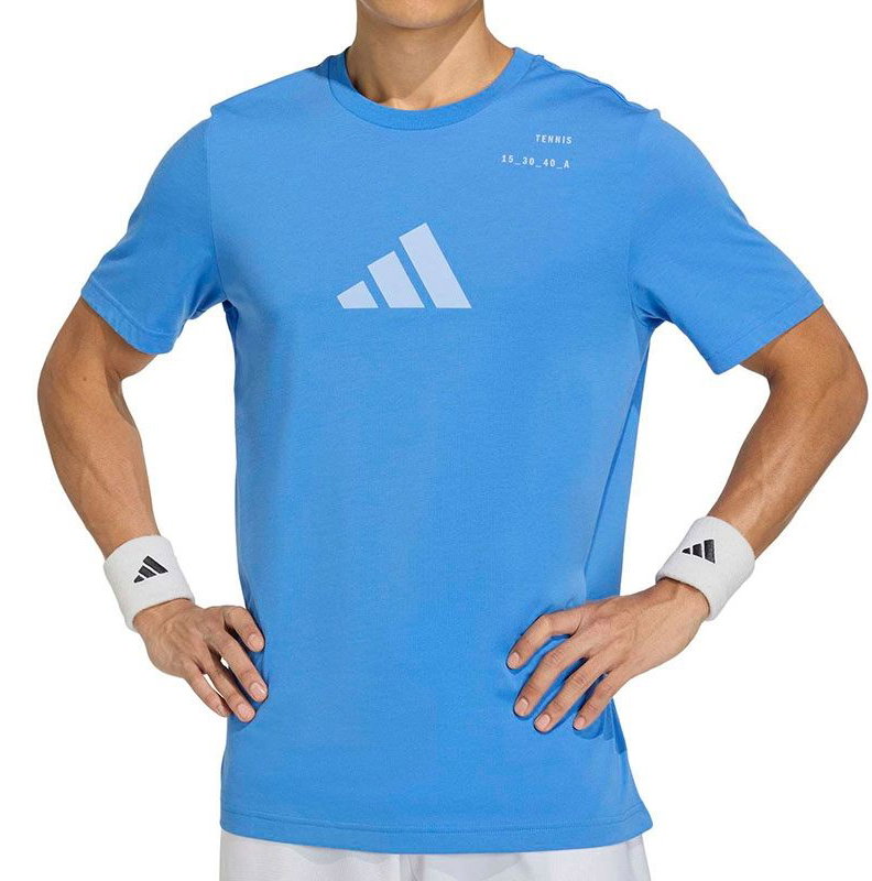 adidas Graphic Men's Tennis Tee