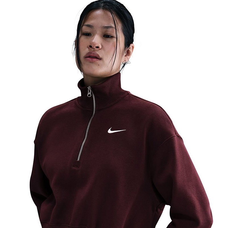 Nike 1/4 Zip Cropped Women's Sweatshirt