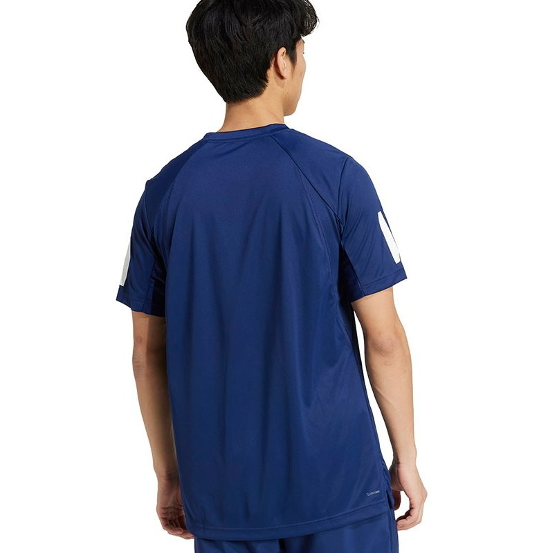 adidas Club 3-Stripe Men's Tennis Tee
