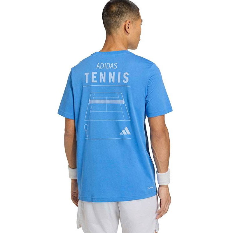 adidas Graphic Men's Tennis Tee