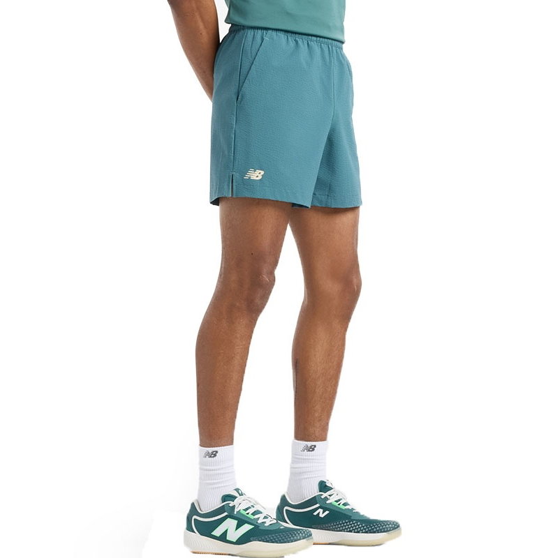 New Balance Tournament Seersucker 5" Men's Tennis Short