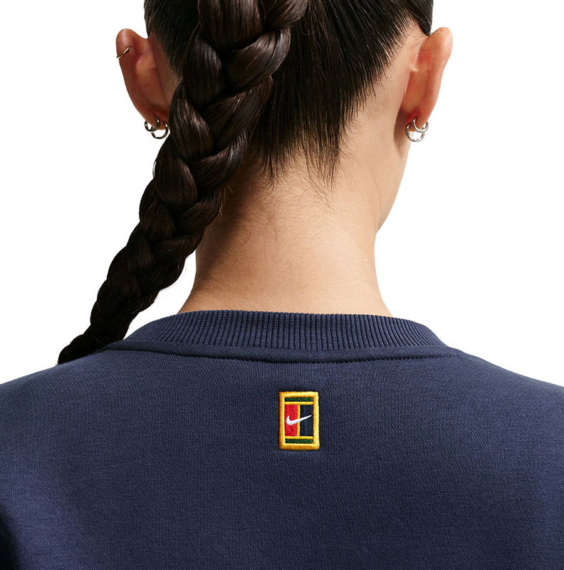 Nike Heritage Cropped Fleece Women's Tennis Top