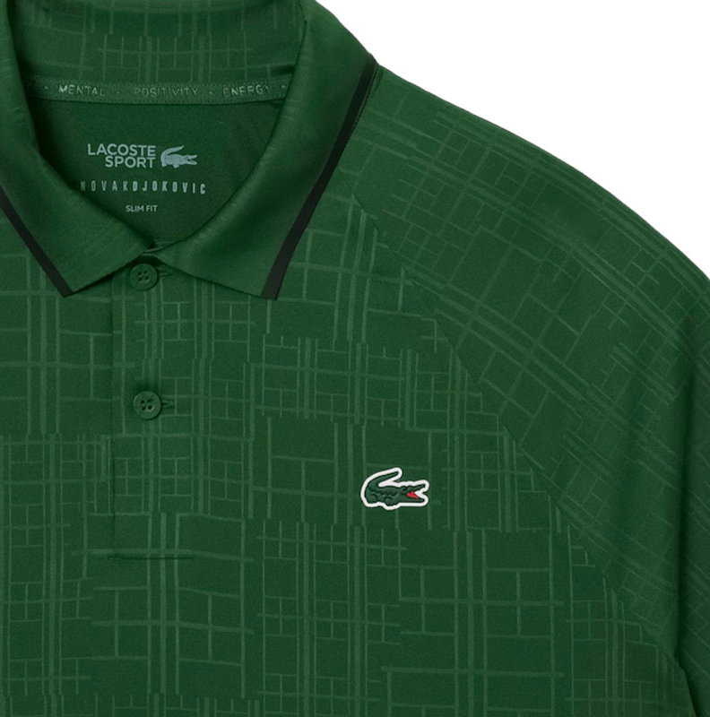 Lacoste Novak Seamless On Court Men's Tennis Polo