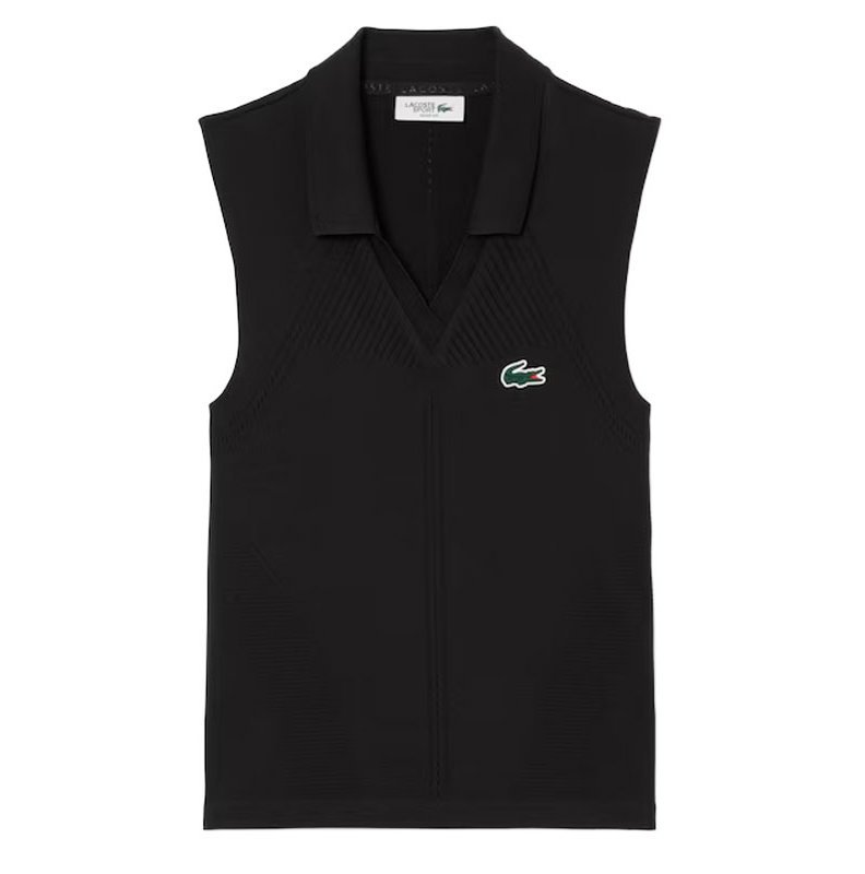 Lacoste Players On Court Sleeveless Women's Tennis Polo