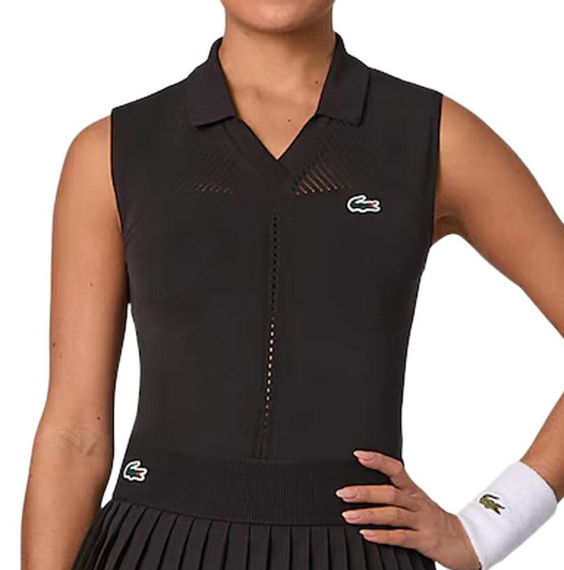 Lacoste Players On Court Sleeveless Women's Tennis Polo