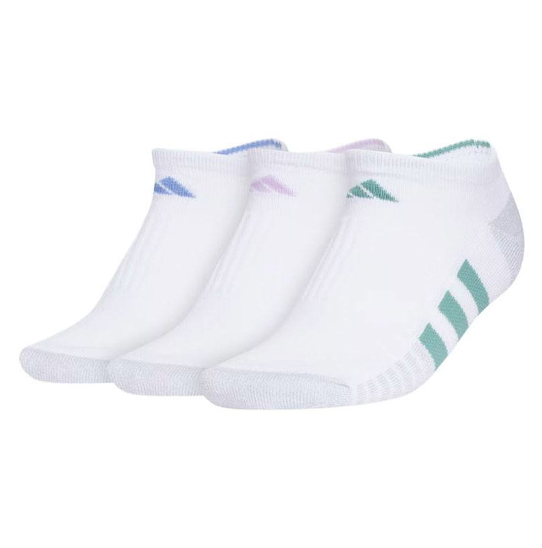 Adidas Cushioned 3.0 3 pack No Show Women's Tennis Socks