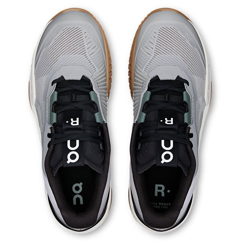 On THE ROGER Pro Fire Men's Tennis Shoes