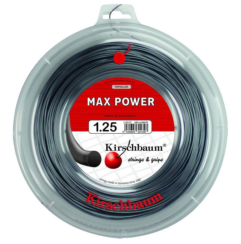 Kirschbaum Max Power 1.25 Tennis String Reel