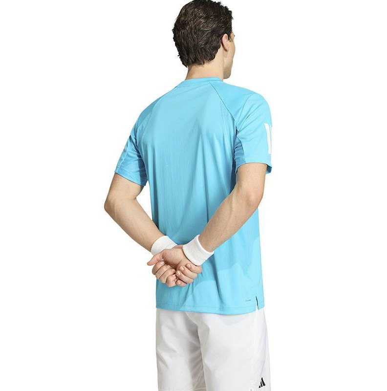 adidas Club 3-Stripe Men's Tennis Tee