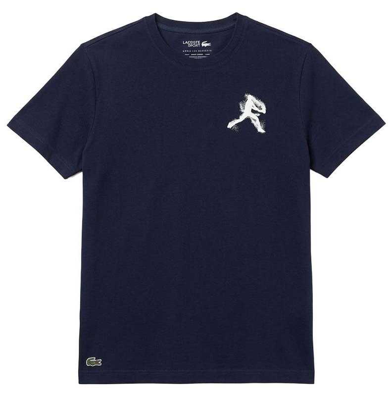 Lacoste Novak Ultra Dry Fan Men's Tennis Crew