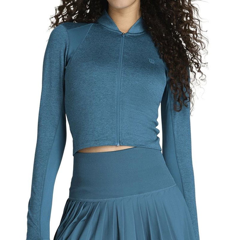Wilson All Day Full Zip Women's Tennis Top