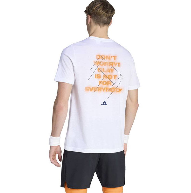 adidas Clay Graphic Men's Tennis Tee