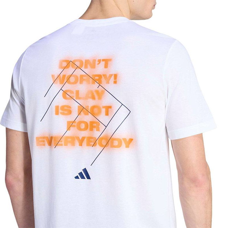 adidas Clay Graphic Men's Tennis Tee