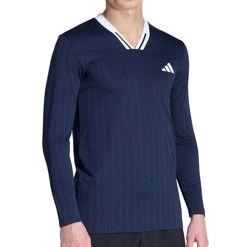 adidas Wow Long Sleeve  Men's Tennis Top