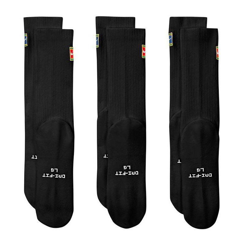 Nike Everyday Elevated 3 Pairs Crew Tennis Socks