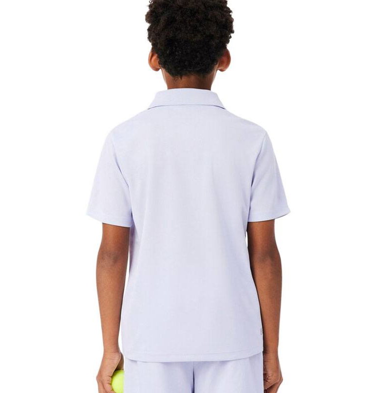 Lacoste Ultra Dry Sport Silicon Croc Boys' Tennis Polo
