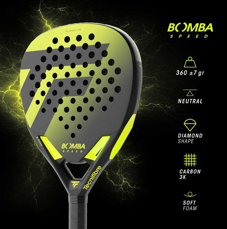 Tecnifibre Bomba Speed Padel Racquet