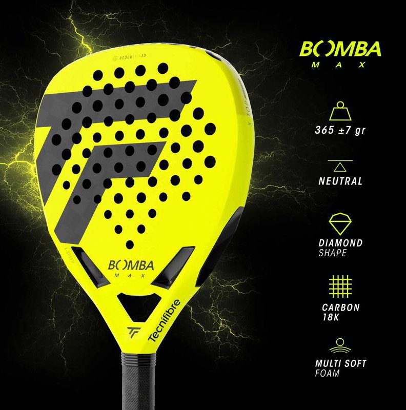 Tecnifibre Bomba Max Padel Racquet