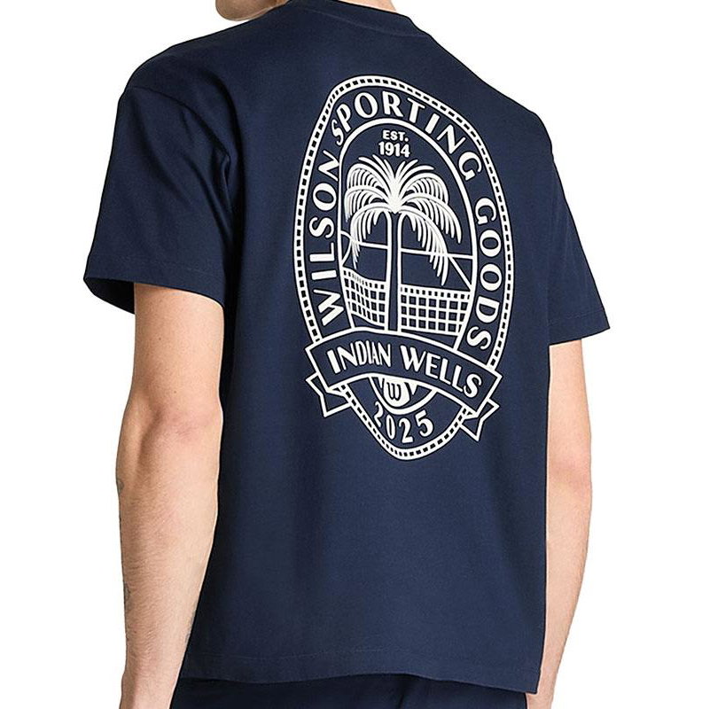 Wilson Classic Cotton Graphic Men's Tennis Tee
