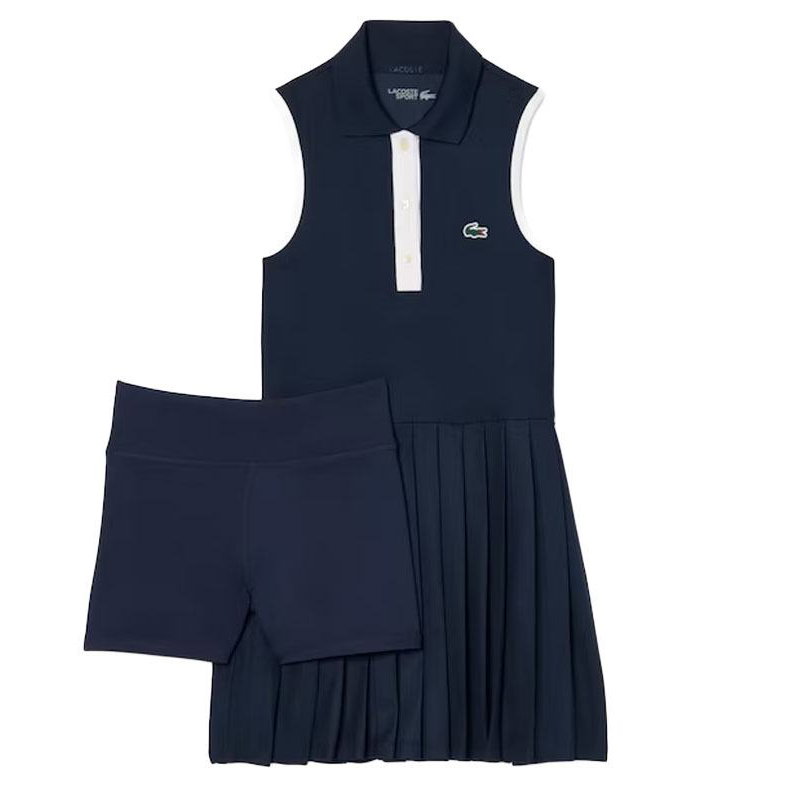 Lacoste Heritage Pique Girls' Tennis Dress