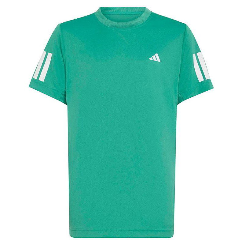Adidas Club 3-Stripe Boys' Tennis Tee