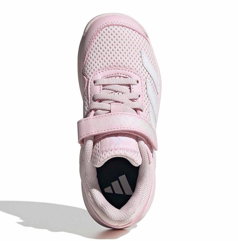Adidas Courtflash Hook-and-Loop Junior Tennis Shoe