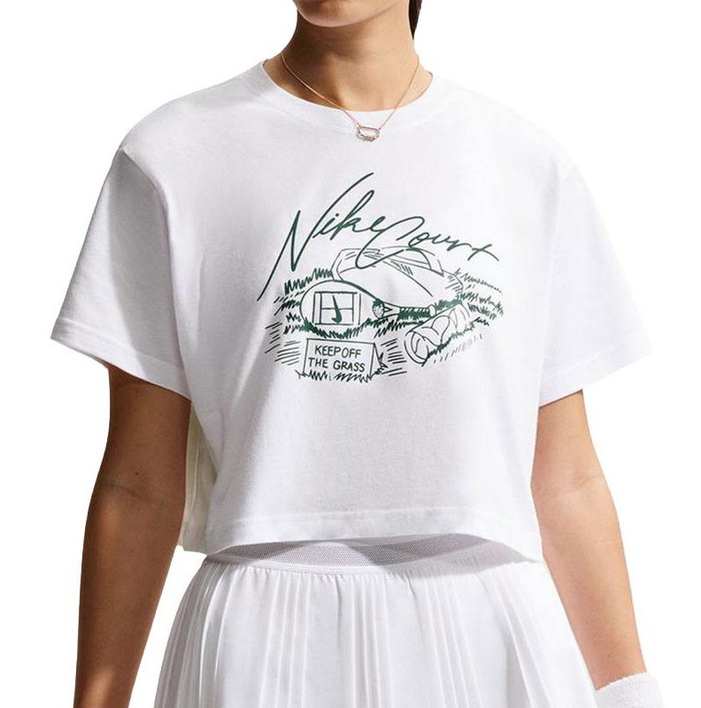 Nike Slam Cropped Women's Tennis Top