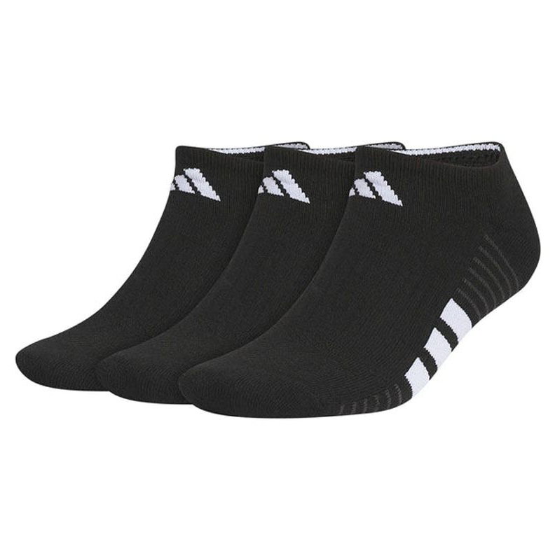 Adidas Cushioned 4.0 3-Pack No Show Men's Tennis Socks