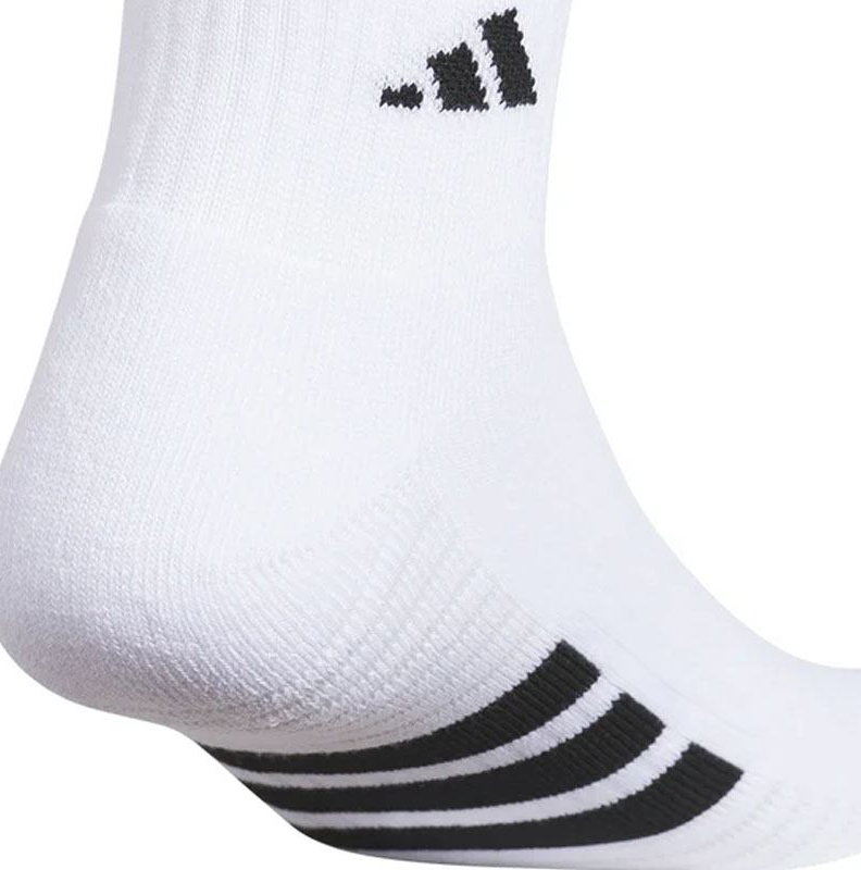 Adidas Cushioned 3-Pack Quarter Men's Tennis Socks