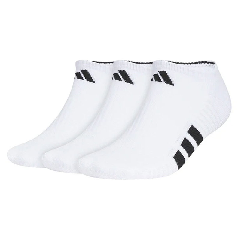 Adidas Cushioned 4.0 3-Pack No Show Men's Tennis Socks
